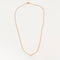 Collier COLLIER OR ROSE DIAMANT 0,10ct 58 Facettes M8927
