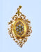 Pendentif Pendentif ouvrant or jaune diamants perles 58 Facettes AB349