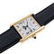 Montre Cartier Tank Louis Cartier Moonphase Calendar Date 819001 Large GM 18k Gold Folding Clasp Papers 58 Facettes