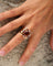 Bague 59 Bague Tank Citrine Orange Ou Rose 58 Facettes C1996