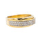 Bague 50 Bague Demi alliance Or jaune Diamant 58 Facettes 3140233CN