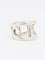 Bague 50 HERMES Bague vintage Cythère en argent 58 Facettes 1138.2