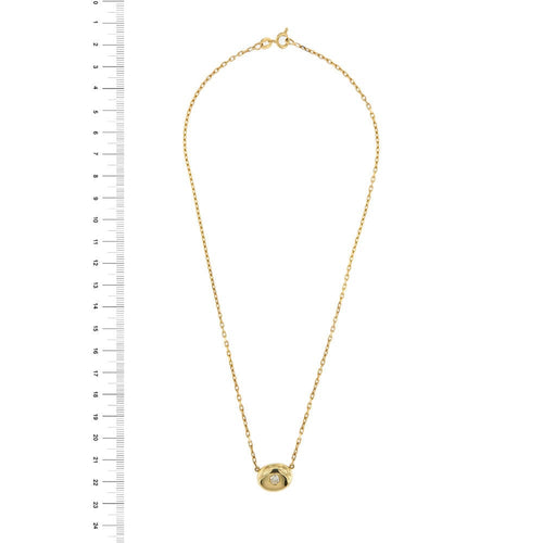 Collier Collier point lumineux avec diamant de 0,20 ct 58 Facettes 33882