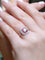 Bague 59 Bague Art Déco diamants taille ancienne et rubis calibrés 58 Facettes J305