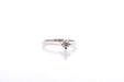 Bague 52 Solitaire diamant en or blanc 58 Facettes 26090