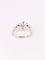 Bague 51.5 Bague trilogie or blanc diamant rond 2.07 ct diamants poires 58 Facettes 977