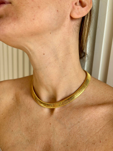 Collier Collier en or Weingrill Tubogas 58 Facettes