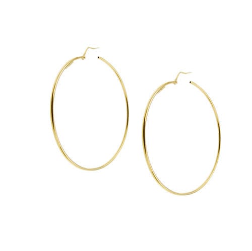 Boucles d'oreilles Grandes boucles d'oreilles créoles 58 Facettes 29276