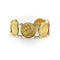 Bracelet Bracelet de pièces de monnaie des souverains britanniques en or victorien 58 Facettes