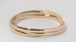 Bracelet Bracelet Trinity de Cartier d'occasion trois ors 58 Facettes 31245