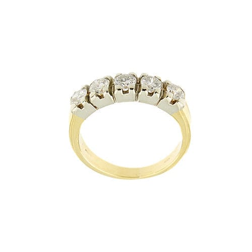 Bague 53 Bague Riviera avec diamants de 0,80 ct 58 Facettes 37551