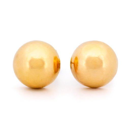 Boucles d'oreilles Boucles d'oreilles boule or jaune 58 Facettes 960DB328F2D34D22B873990AAB982E82