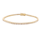 Bracelet Bracelet ligne tennis or jaune, diamants. 58 Facettes 34114