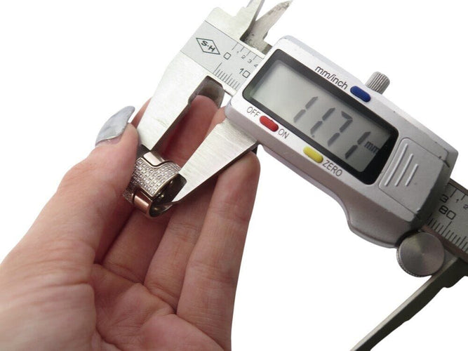 Bague 50 bague DINH VAN seventies gm 223106 t50 or blanc 18k diamants 0.75 ct 58 Facettes 268751