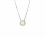 Collier COLLIER AVEC MONTAGE DIAMANT "CIPOLLINO" 58 Facettes