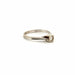 Bague 52 Solitaire Or Blanc 18k & Diamant 58 Facettes 97-GS35917