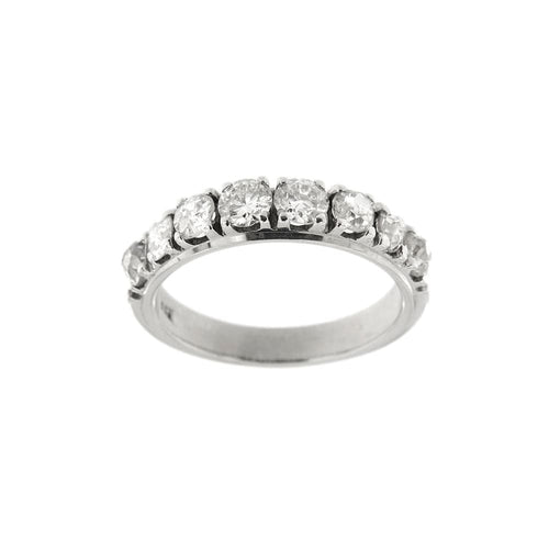 Bague Bague Rivière avec diamants de 1,14 ct 58 Facettes 25585