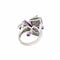 Bague 55 Cartier Diamond and Multi-Gem Caresse d'Orchidées Ring 58 Facettes