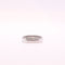 Bague Bague 3 rangs de diamants or blanc 58 Facettes