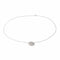 Collier Collier Or blanc Diamant 58 Facettes 3869424CN