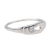 Bague 51 Dinh Van Bague Serrure Or blanc Diamant 58 Facettes 3389108CN