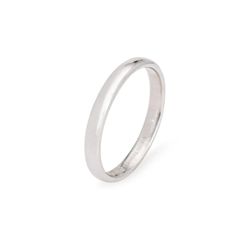 Bague 59 TIFFANY & CO - alliance en platine 58 Facettes G6078