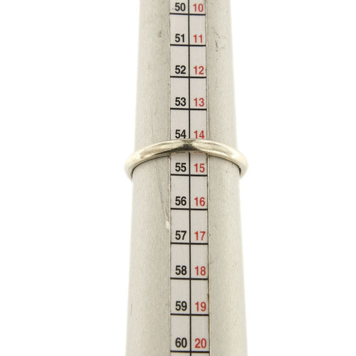 Bague 55 Bague fleur or blanc avec grenat et diamants 58 Facettes 33304