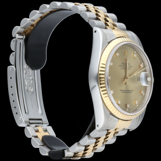 Rolex Datejust 36 Uhr 18K Gelbgold / Stahl