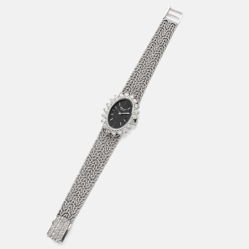 Montre CHOPARD - Montre vintage en or blanc et diamants 58 Facettes