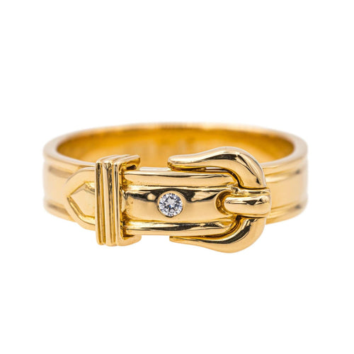 Bague 57 Hermès Bague  Or jaune Diamant 58 Facettes 4250494CN