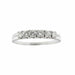 Bague 59 Bague en or blanc avec diamants 58 Facettes 33630