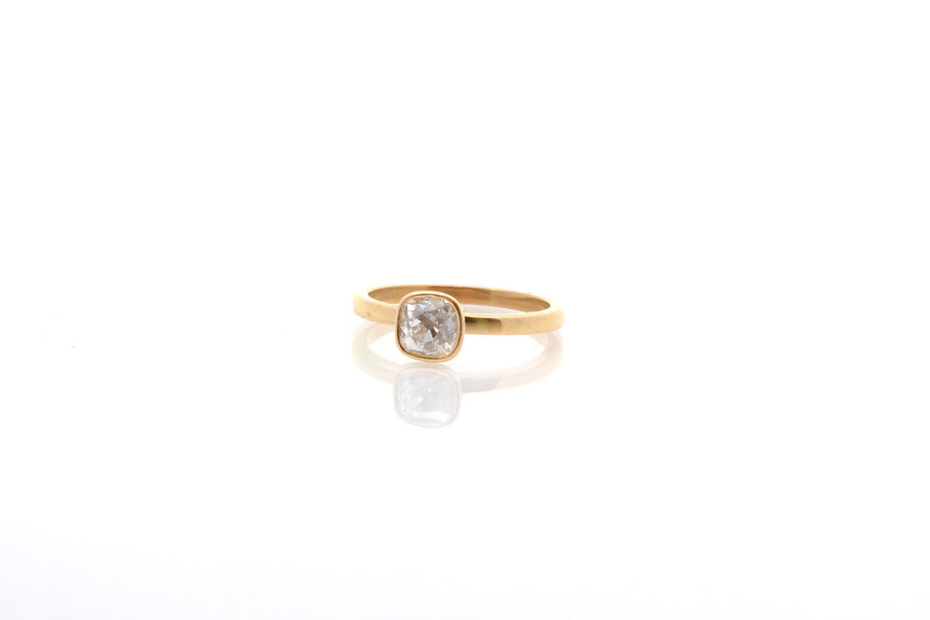 Cushion Diamond Solitaire Ring 0.70ct