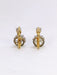 Boucles d'oreilles Dormeuses anciennes or diamants taille ancienne 2,2 ct 58 Facettes J327