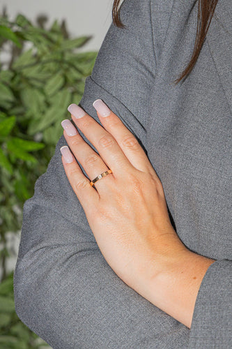 Bague 60 Cartier Bague Alliance C de Cartier Or rose Diamant 58 Facettes 3182208CN