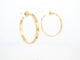 Boucles d'oreilles boucles d'oreilles CARTIER love creoles en or jaune 58 Facettes 260122