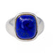 Bague 53 Hermès Bague Or blanc Lapis Lazuli 58 Facettes 3411142CN