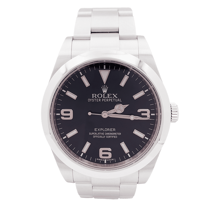 Montre Montre Rolex, "Oyster Perpetual Explorer", acier. 58 Facettes 34166