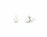 Boucles d'oreilles boucles d'oreilles avec perle australienne et diamants 58 Facettes