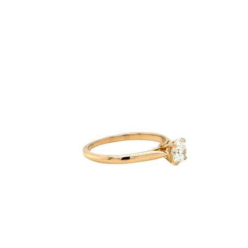 Bague 55 Cartier - Bague Solitaire 1895 - Or jaune et Diamant 58 Facettes 1.0000274/1