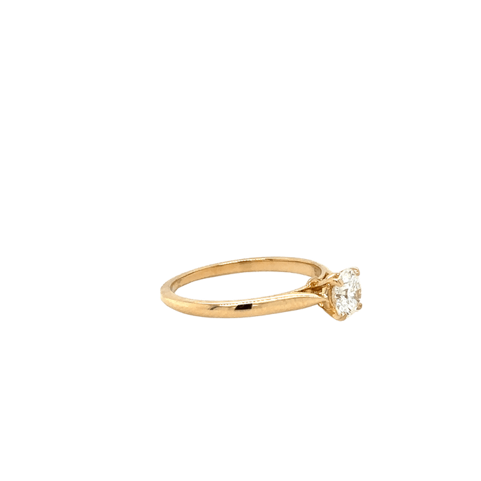 Bague 55 Cartier - Bague Solitaire 1895 - Or jaune et Diamant 58 Facettes 1.0000274/1