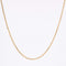 Collier Chaine maille forçat limée or jaune 58 Facettes CVCH16