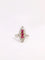Bague 48 Bague marquise vintage rubis et diamants 58 Facettes J317