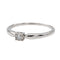 Bague 55 Bague Solitaire Or blanc Diamant 58 Facettes 2833424CN