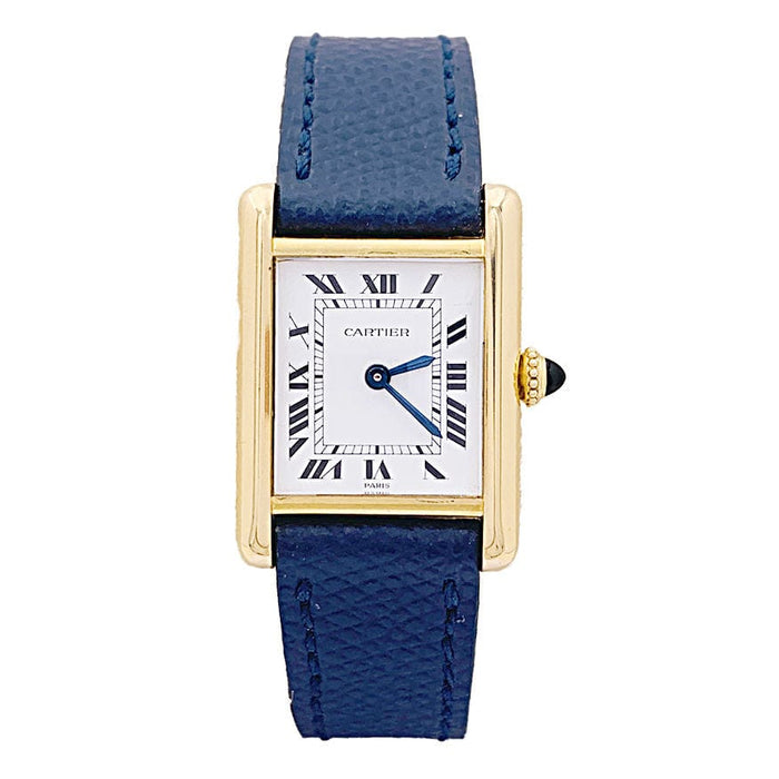 Montre Montre Cartier, "Tank Louis Cartier", or jaune. 58 Facettes 33902