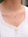 Pendentif Pendentif or jaune et blanc marguerite vintage diamants 58 Facettes J408