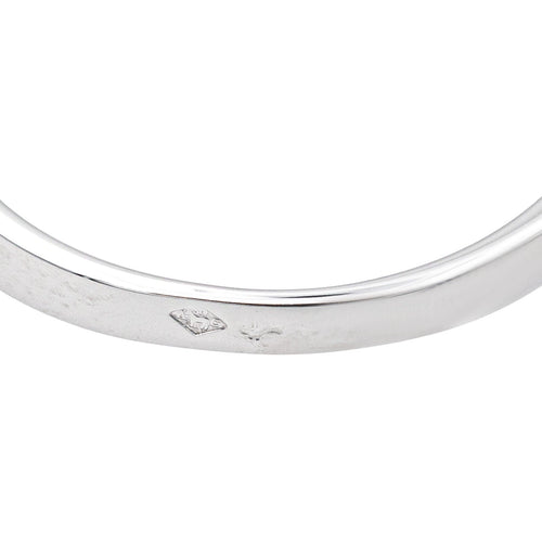 Bague 54 Clozeau Bague   Or blanc Diamant 58 Facettes 4098649RV