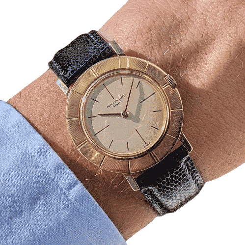 Montre PATEK PHILIPPE - Calatrava Disco Volante Ref 2594 58 Facettes