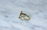 Bague 51.5 Bague marquise opales sur or 58 Facettes