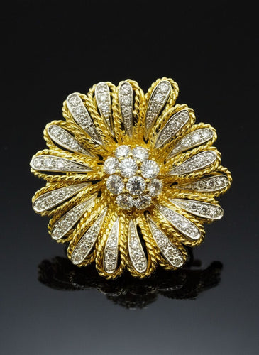 Bague Anello a Margherita, Nostra Creazione 58 Facettes