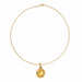 Collier vintage 14 » Collier Collier Médaillon d’Or Motif Grec 58 Facettes G12258